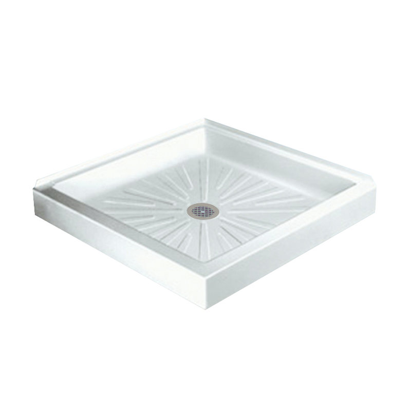 E.L. Mustee & Son Durabase 34" x 34" Double Threshold Shower Base Wayfair